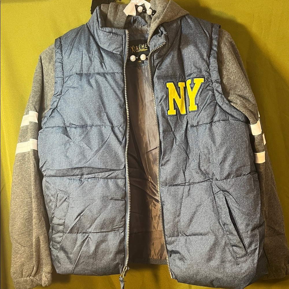 Xtreme Hooded Vest Boys Jacket